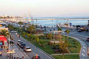 Παραλιακή οδός στο Λιμάνι Βόλου - The Port of Volos ( 9 Ιουνίου 2016)
